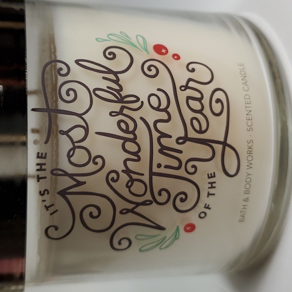 Bath and Body Works "It's the Most Wonderful Time of the Year" Candle - Picture 2 of 4